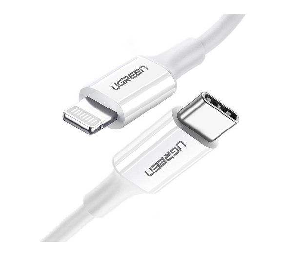 UGREEN Kabel Lightning do USB-C 3A US171 1.5m biały - 1489074 - zdjęcie